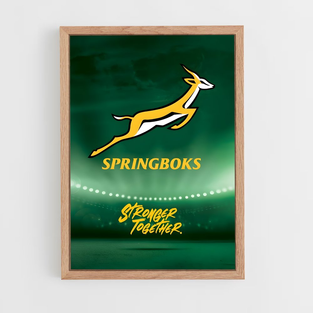 Poster Saut de l'Élan – affiche Rugby (vue 4)